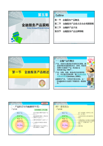 第五章金融服务产品策略