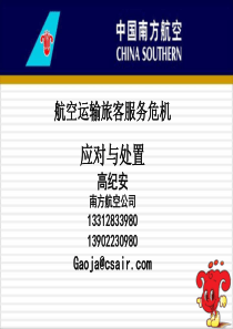 航空运输服务讲义