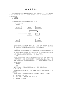 西餐宴会服务（二）