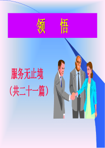 领___悟(服务无止境)