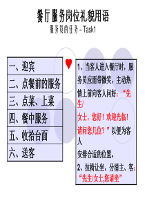 餐厅服务流程(模板)
