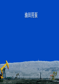 油田常用泵