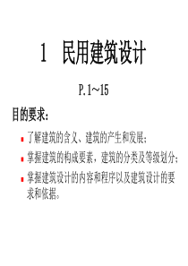 1民用建筑设计_11建筑的产生和发展