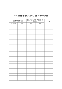 05_00003销售管理新旧价格管理物料对照表