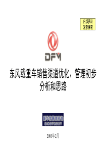 374XHX--东风载重车销售渠道优化、管理初步分析和思路63页