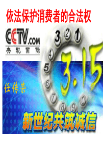 依法保护消费者的合法权益(2)