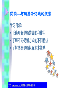 促销—与消费者沟通的纽带(ppt 19)(1)