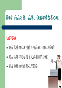 商品名称品牌与消费心理