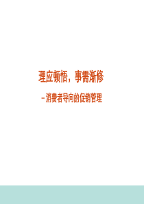 消费者导向的促销管理(PPT 32页)(1)