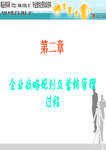 企业战略规划及营销管理过程