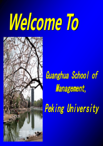 北京大学管理学院-营销管理(1)