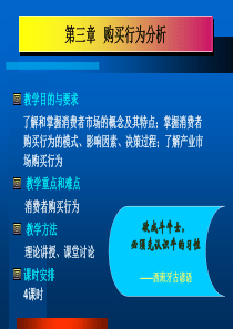 第三章消费者行为分析