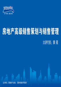 房地产高级销售策划与销售管理培训教材_166P_百锐地产_XXXX年