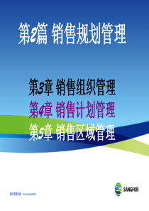 第三章销售组织管理