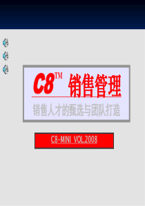 销售人才甄选与团队管理（ppt 222）(8.98MB)