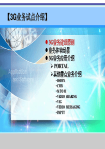 3G业务简介
