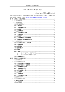 EBS系统公司各种业务的概念与配置