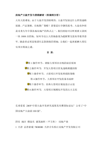 房地产大盘开发与营销解密附案例分析