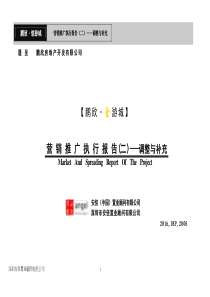 安佳顾问_鹏欣_金游城营销推广执行报告_53页