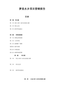 梦里水乡项目营销报告doc55(1)