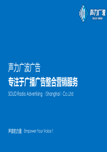 声力广波广告公司简介业务版版