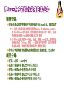 用Linux命令行操作处理日常业务