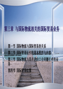 第三章与国际物流相关的国际贸易业务