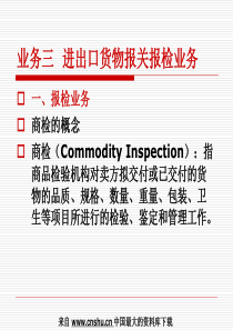 进出口货物报关报检业务（PPT 56页）
