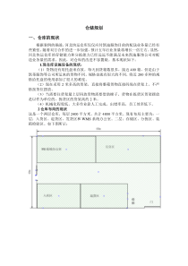 仓储规划作业案例