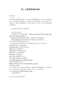 初二上册英语语法总结