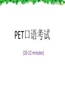 PET口语