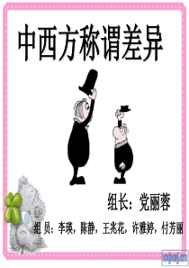 中西方称谓差异.ppt