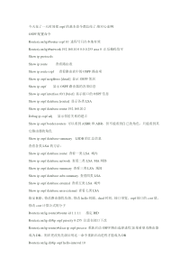 cisco-ospf命令总结