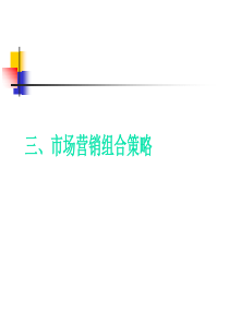 3市场营销组合策略