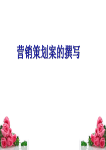 上课用营销策划方案的撰写
