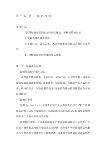 促销策略--整合营销传播的核心思想（DOC 56页）