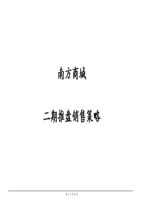 山东莱芜市南方商城二期商业项目推盘销售策略-18DOC