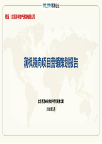 思源北京润枫领尚项目营销策划报告