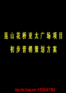 昆山花桥亚太广场项目初步营销策划方案--superyak
