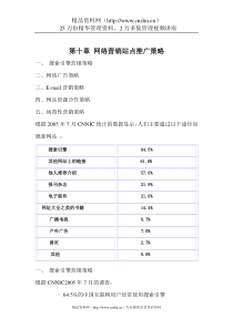 网络营销站点推广策略