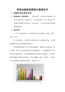 联想电脑校园营销方案策划书