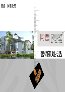 至祥-昆明极少墅滇池纯水岸别墅营销策划报告终稿-90PPT