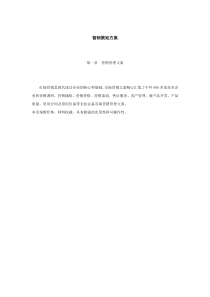 营销策划方案（DOC 81页）