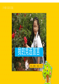 大队长竞选