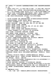 中医妇科学复习重点