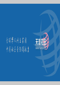 XXXX年天涯社区营销合作方案