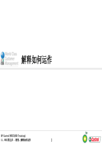 BP销售培训资料(10)：解释运做