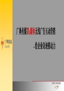 广典传媒第5媒体无线广告营销模式(ppt 48) 