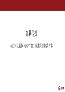 光驰传媒大数据(DSP广告)精准营销解决方案