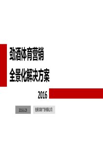 劲酒体育营销全景解决方案（0629）（PPT57页）